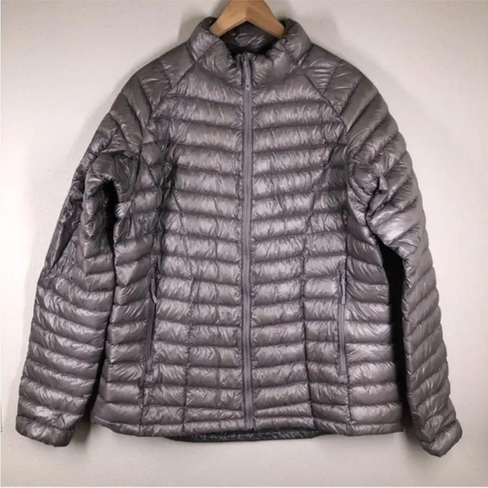 Mountain Hardwear MetaTherm EXS Down Puffer Jacket Gray Size XL